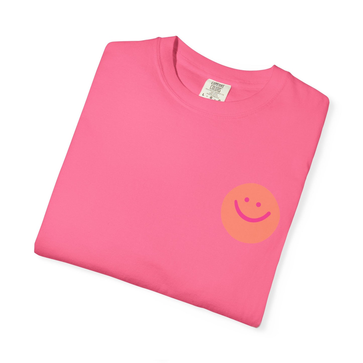 Smiley Dot Tee — Colorful Happy Faces Graphic T-Shirt