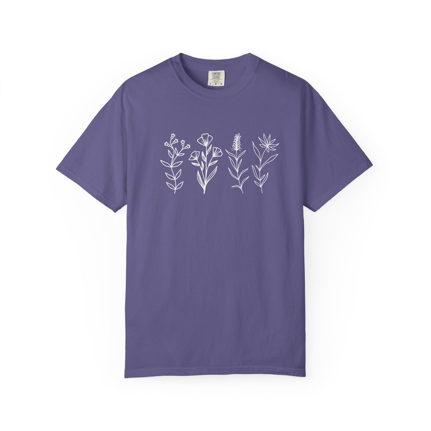 Line Art Wildflowers