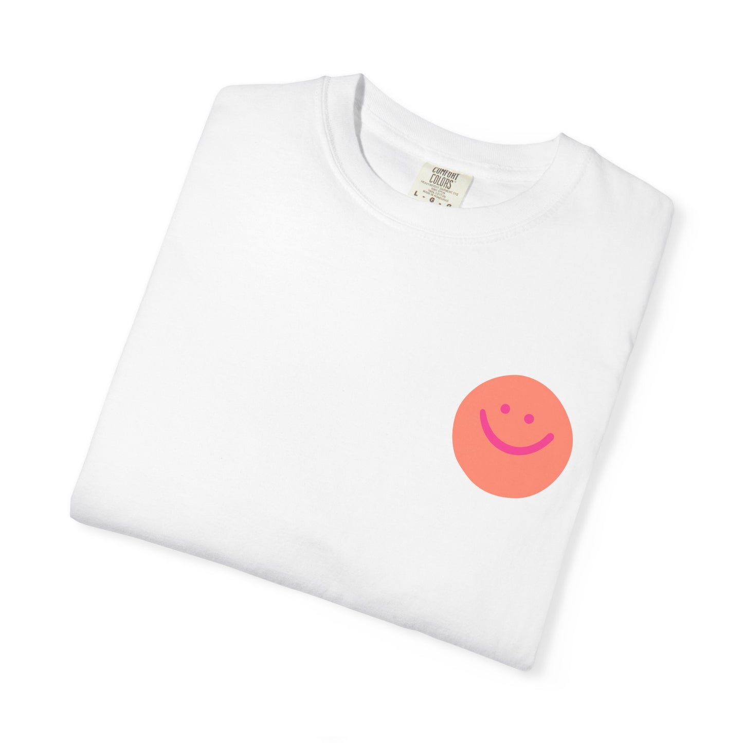 Smiley Dot Tee — Colorful Happy Faces Graphic T-Shirt