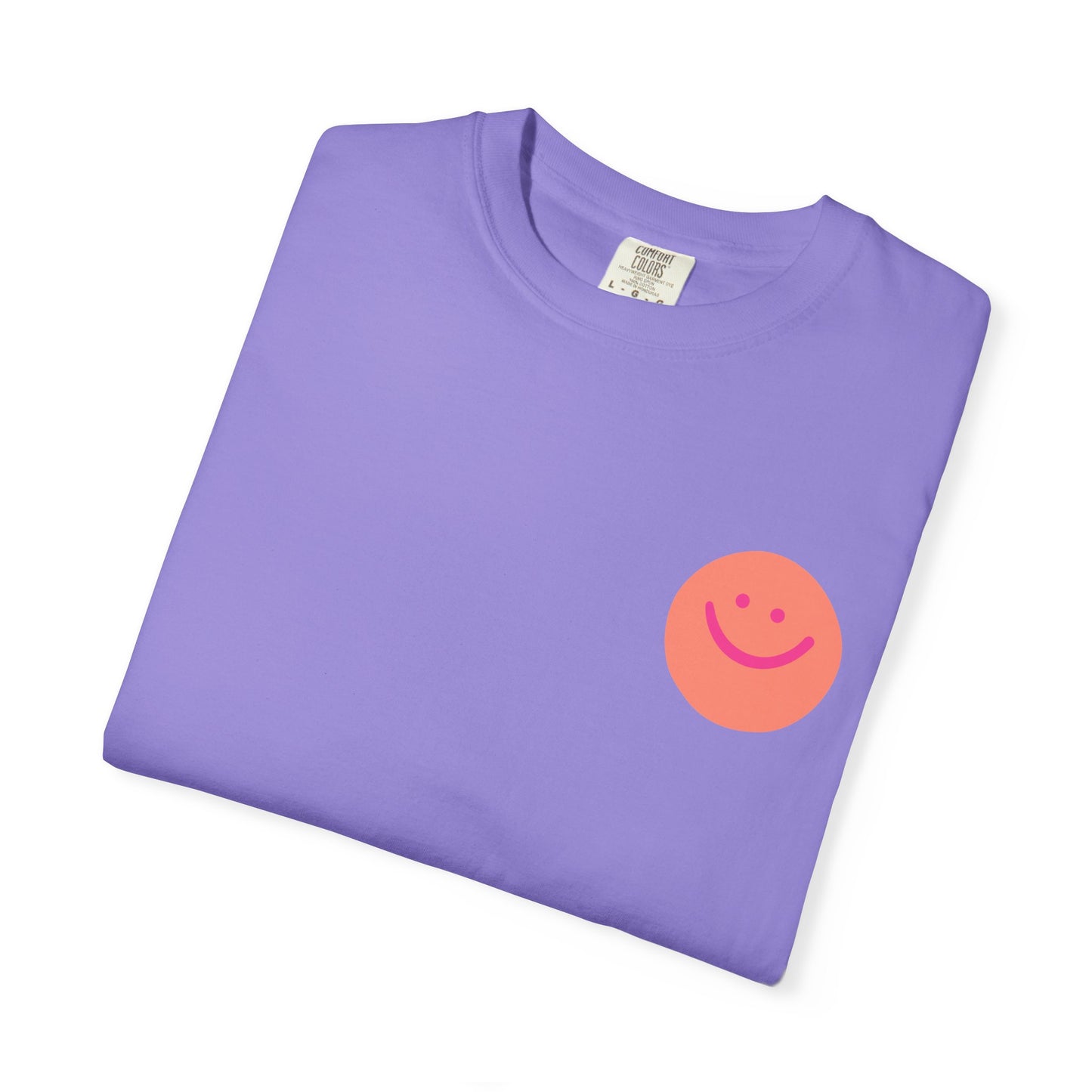 Smiley Dot Tee — Colorful Happy Faces Graphic T-Shirt