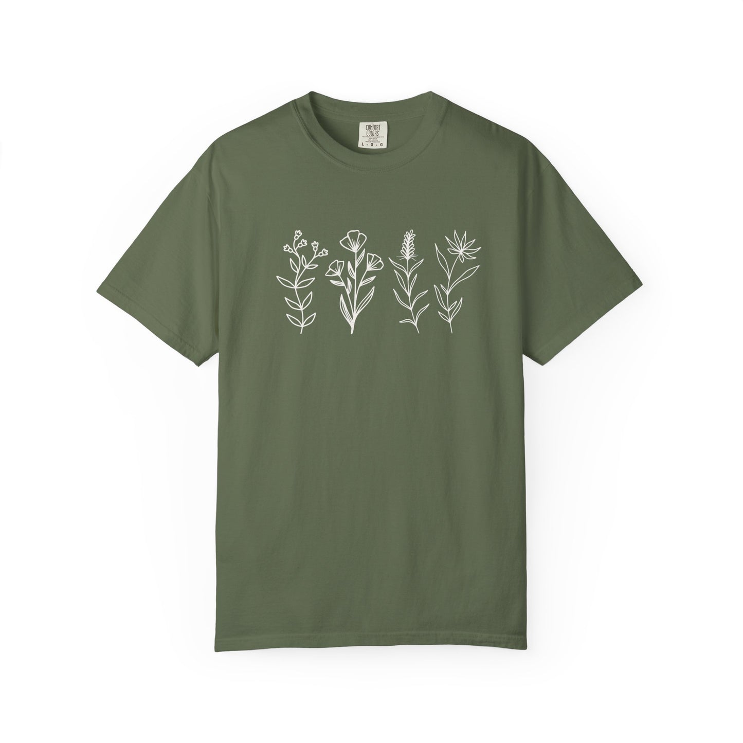 Line Art Wildflowers
