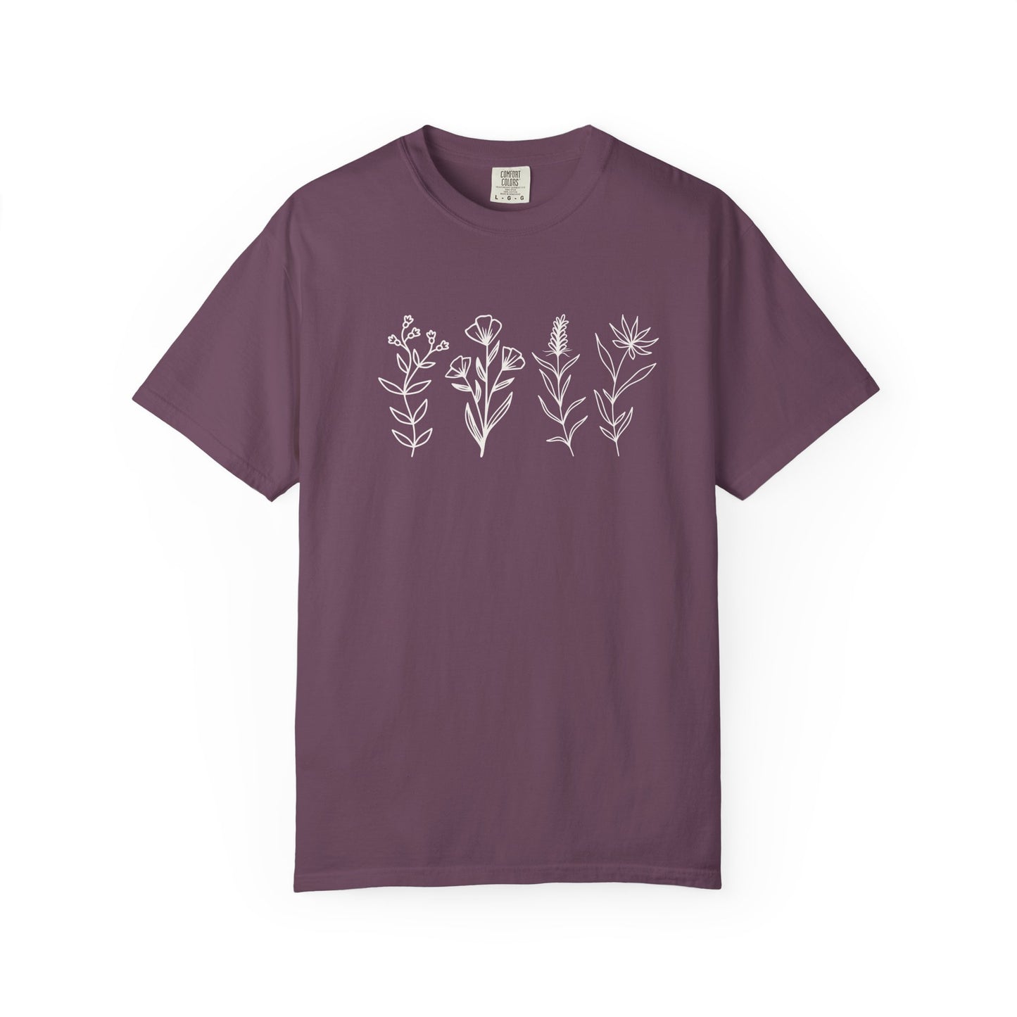 Line Art Wildflowers