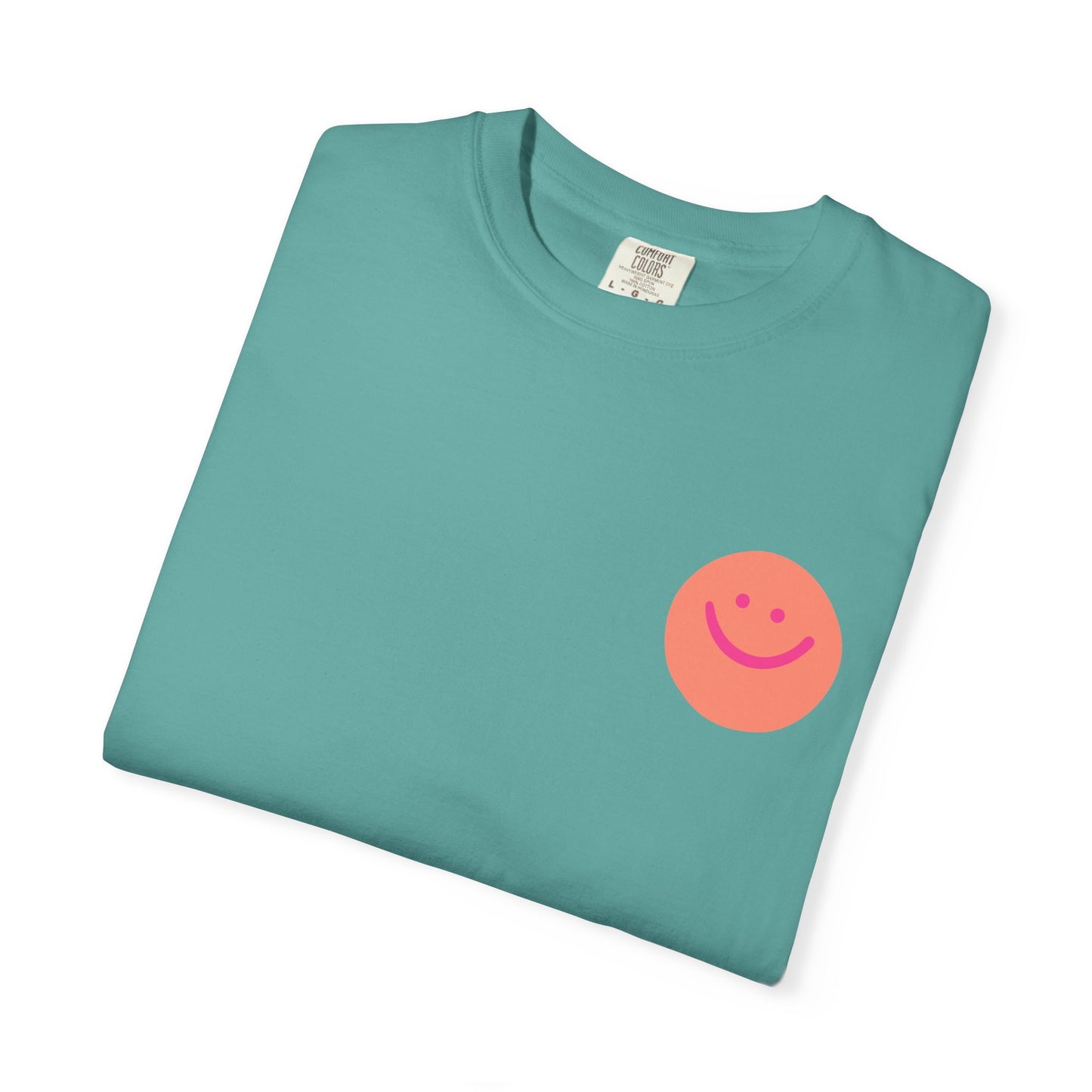Smiley Dot Tee — Colorful Happy Faces Graphic T-Shirt