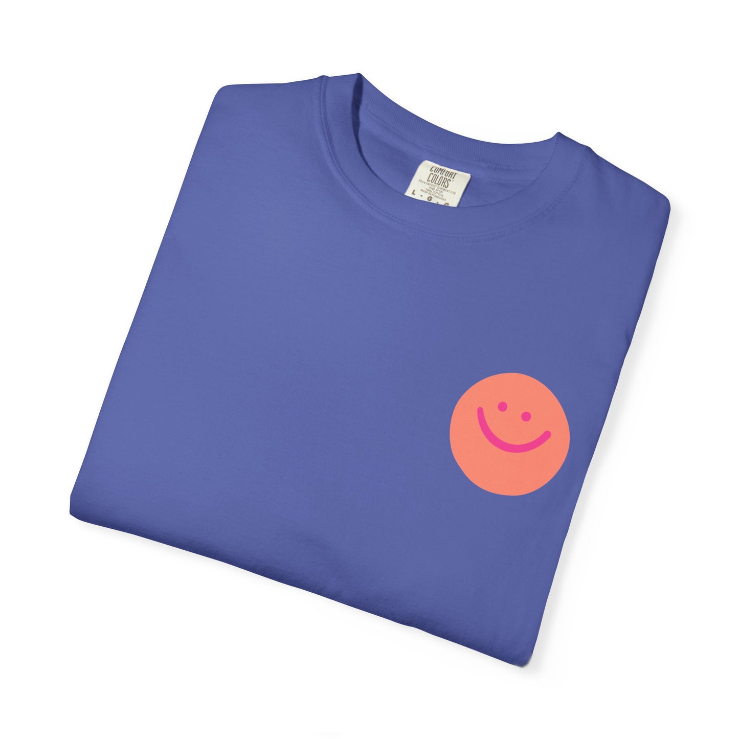 Smiley Dot Tee — Colorful Happy Faces Graphic T-Shirt