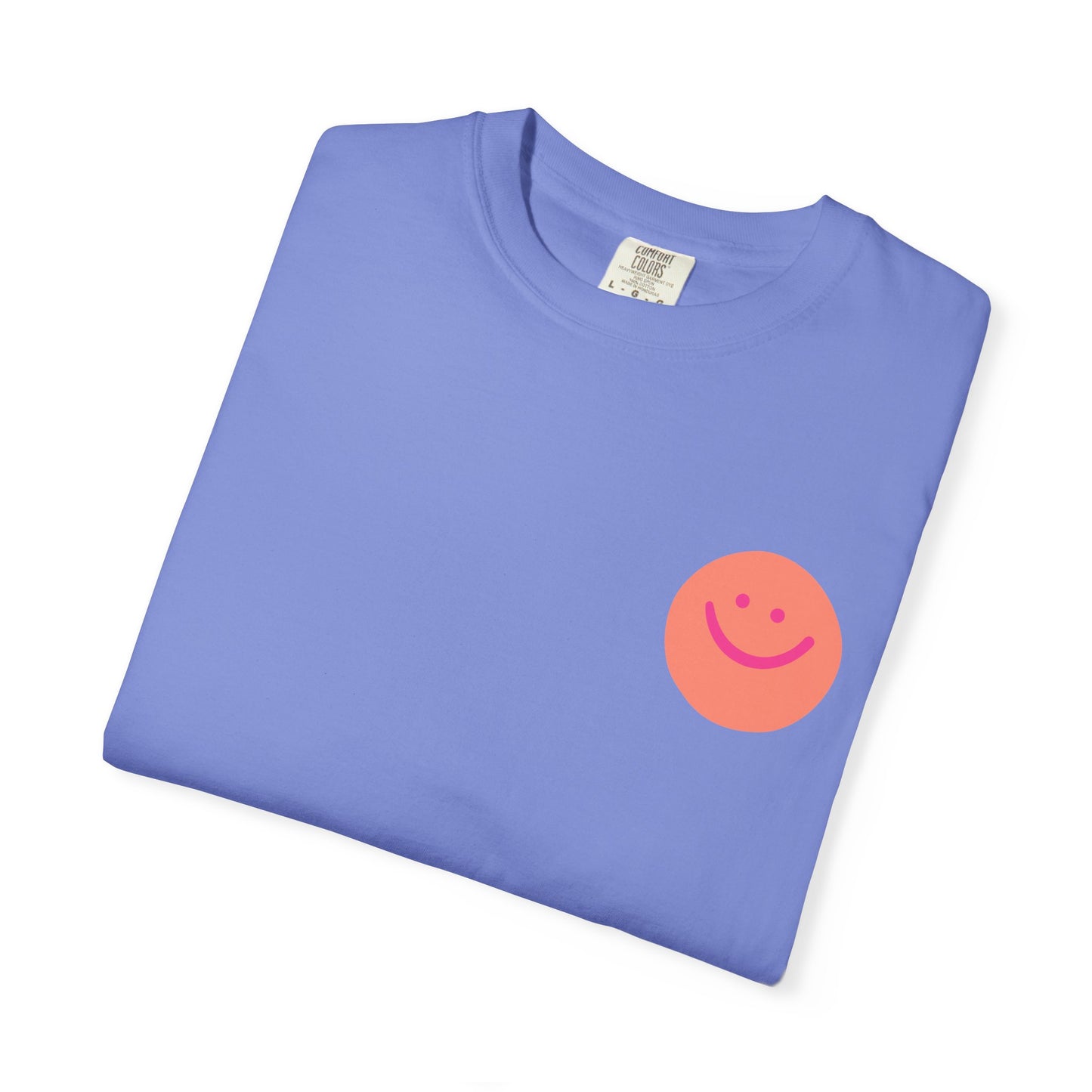 Smiley Dot Tee — Colorful Happy Faces Graphic T-Shirt