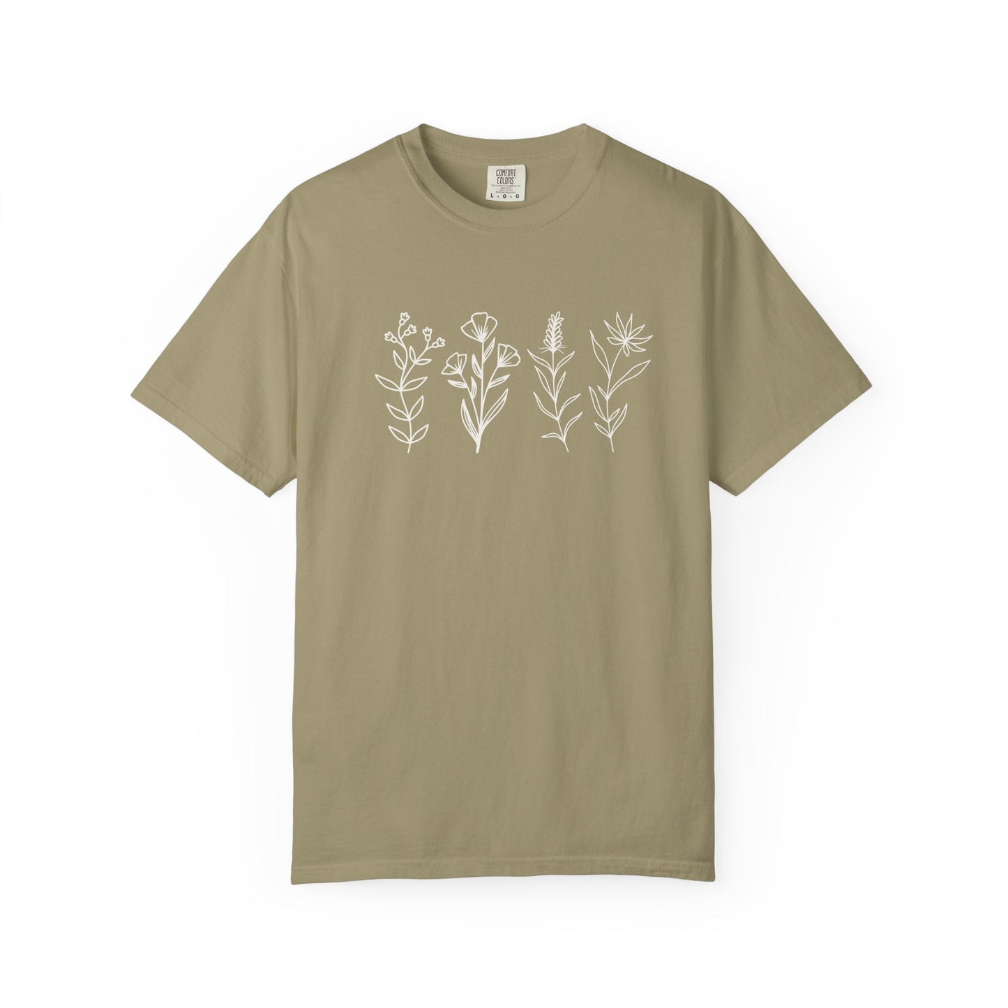 Line Art Wildflowers