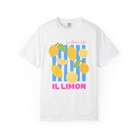 Il Limon Lemon Graphic T-Shirt — La Dolce Vita Summer Tee