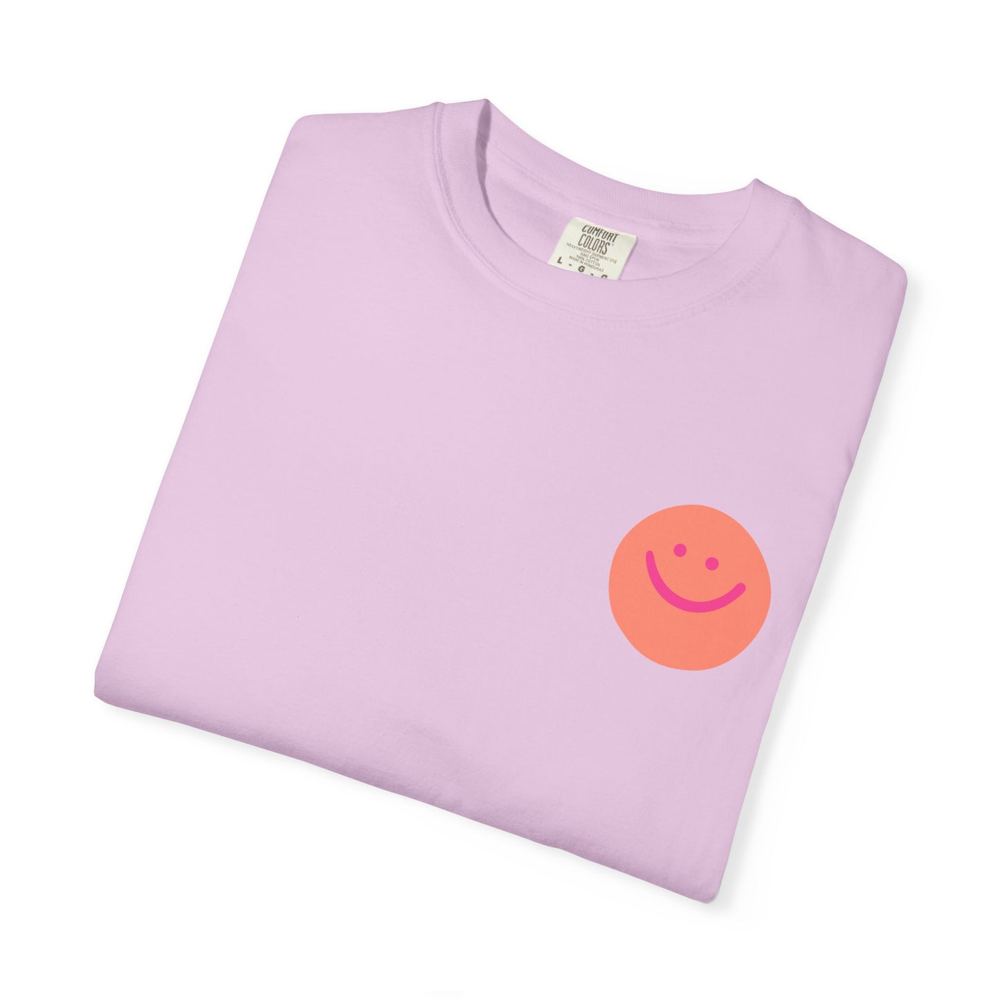 Smiley Dot Tee — Colorful Happy Faces Graphic T-Shirt