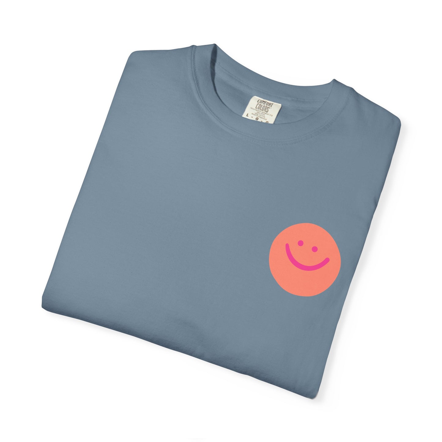 Smiley Dot Tee — Colorful Happy Faces Graphic T-Shirt