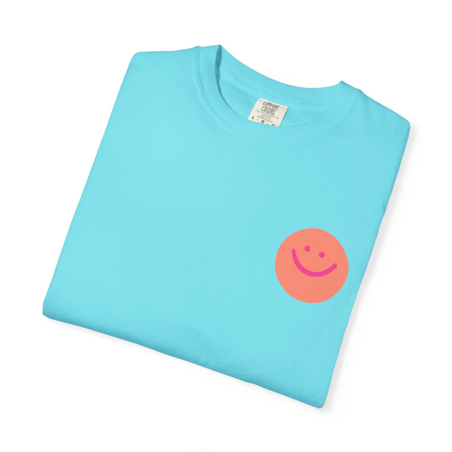 Smiley Dot Tee — Colorful Happy Faces Graphic T-Shirt