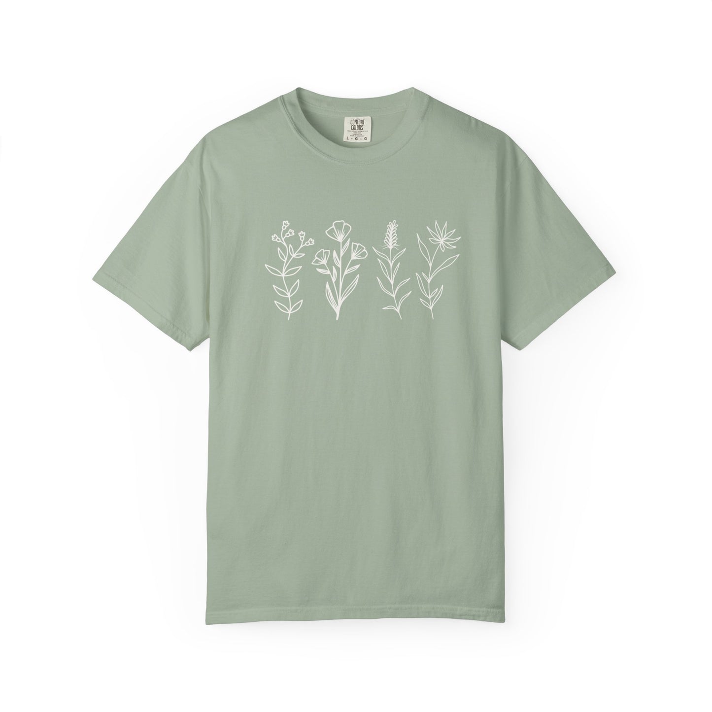 Line Art Wildflowers